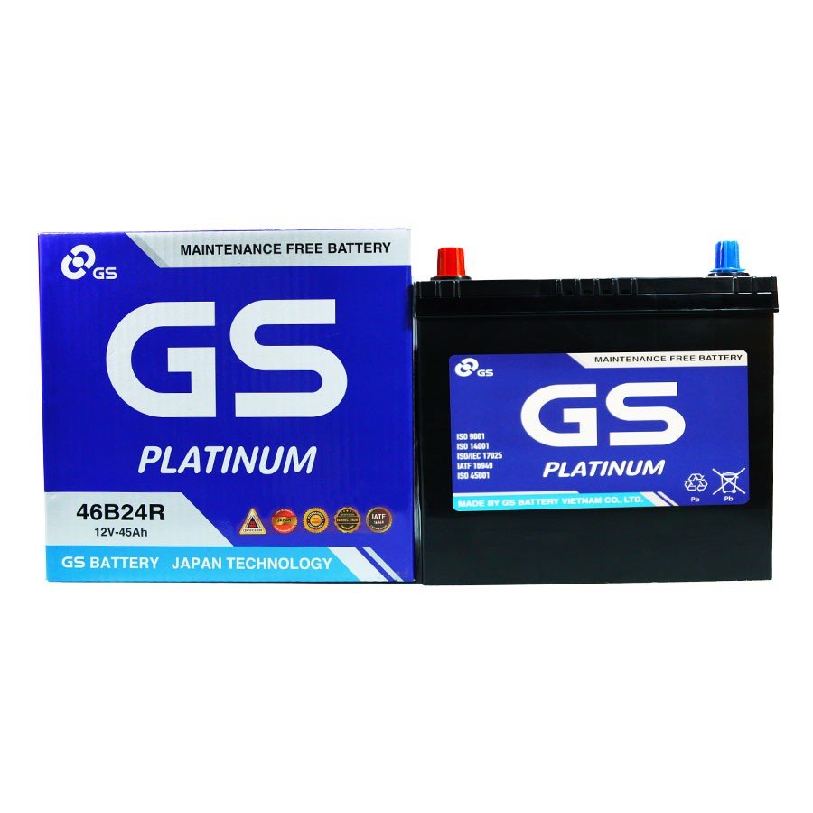 [GS-12V-45AH-MF] Ắc quy GS 12V 45Ah MF