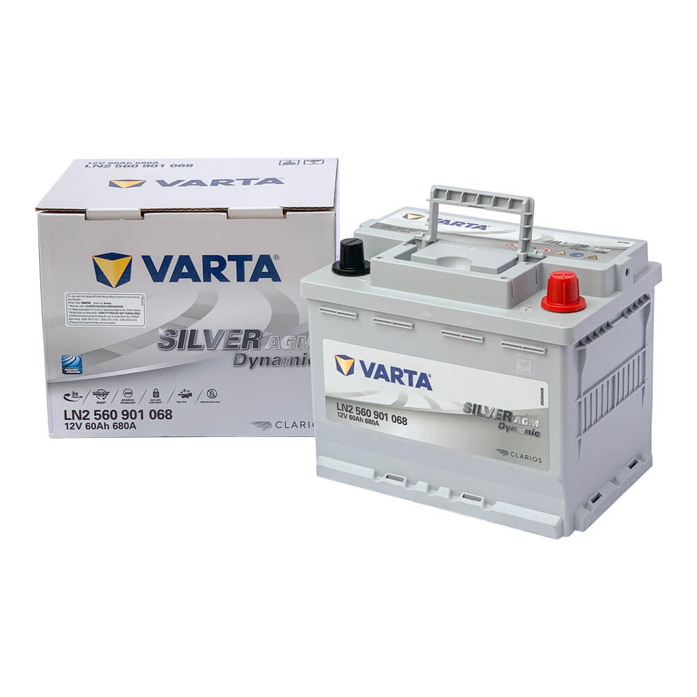 [VARTA-12V-60AH-AGM] Ắc quy Varta 12V 60Ah AGM