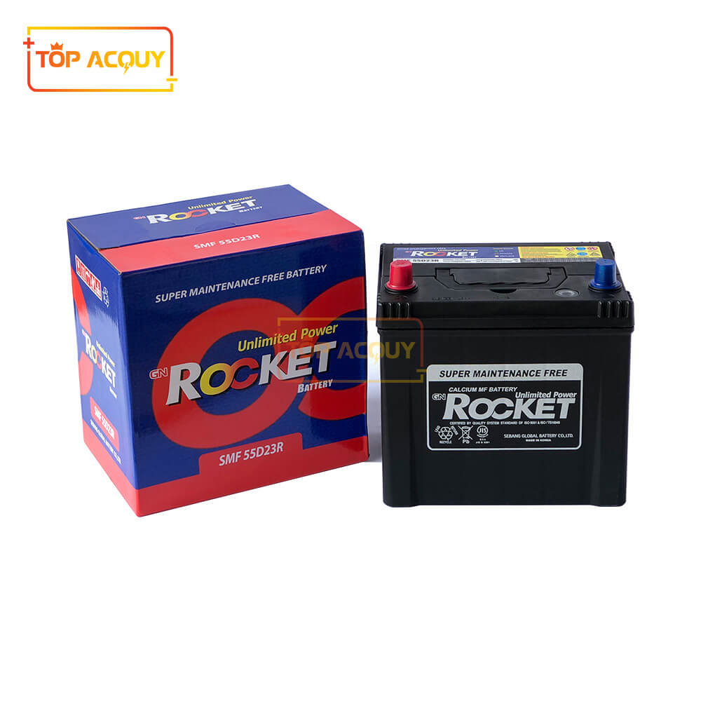 [ROCKET-12V-45AH-MF] Ắc quy Rocket 12V 45Ah MF